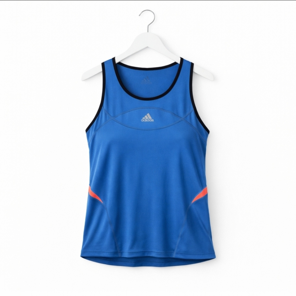 Adidas Blue Workout Tank Top Sz XL